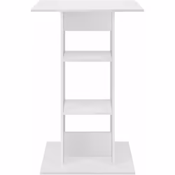 Table de bar avec 3 étagères de rangement Avez-vous déjà imaginé le moment de détente avec votre partenaire où vous prenez un ...