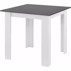 Table de salle à manger Cette table avec sa forme carrée est un choix parfait pour des petites cuisines et salles à manger. E ...