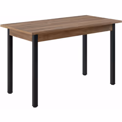 Table de salle à manger Cette table élégante de style minimaliste est un choix parfait pour meubler votre cuisine ou salle à ...