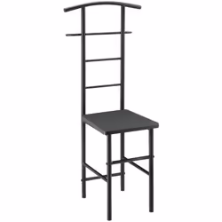 Valet de chambre Ce valet de nuit pratique vous permet de poser vos robes, chemisiers, chemises, pantalons, vestes sans pli, ...