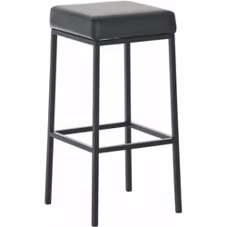 Tabouret de bar design classique de 4 pieds . Le piètement robuste garanti une grande stabilité et une longue durée d'utilisa ...