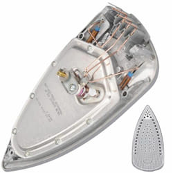 Semelle complète avec thermostat (CS-00113818, CS-00098350) Centrale Vapeur, Fer à Repasser Calor tefal