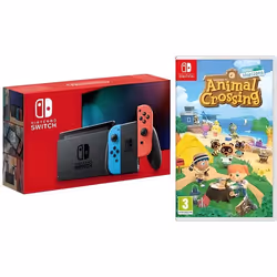 Console portable - Nintendo - Nintendo Switch - Animal Crossing - 32 Go - Bluetooth