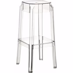 Tabourets de bar design La particularité de cette chaise haute de bistrot réside dans son matériel de conception; le plastiqu ...