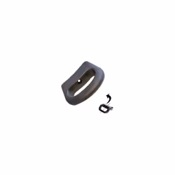 Poignée fixe de cuve noire pour Cocotte minute. Référence de la pièce : SS-981202, Marque : SEB.