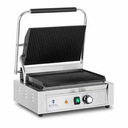 Machine a panini grill appareil toaster croque monsieur professionnel professionnelle 2 200 watts 50 300 °c acier inoxy