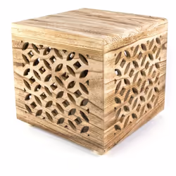Tabouret table d'appoint cube bois table de chevet cube gris table basse étagère. Que ce soit comme tabouret, table ou étagèr ...