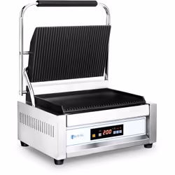 Des burgers bien juteux, préparés sur une machine à panini peu encombrante de 2,200 W La machine à panini est un appareil de  ...