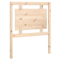 Tête de lit - Bois de pin massif - 805x4x100 cm - Couleur marron - Design moderne - Charme rustique