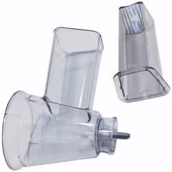 Corps de râpe avec poussoir pour robot ménager MOULINEX, KRUPS, SEB MS-650850, MS-0A13300 Appareils compatibles : [ROBOT MÉNA ...