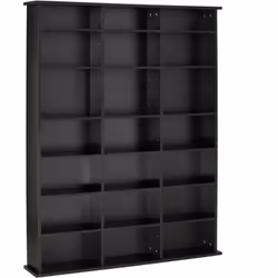 Étagère bibliothèque avec un grand espace de rangement 18 tablettes réglables selon vos envies Meuble stable Surface anti-ray ...