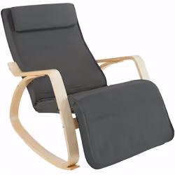Fauteuil à bascule confortable au design élégant Bonne stabilité et grande capacité de charge Confort d'assise ergonomique et ...
