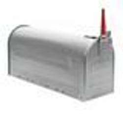 Boite aux lettres - US Mailbox - Argent - Acier galvanisé - Individuelle - Sur pied