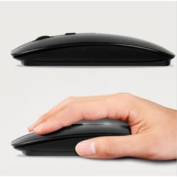 Souris Ultra Plate pour PC ASUS ROG Sans Fil USB Universelle Capteur Optique 3 Boutons Couleurs - Couleur:NOIR