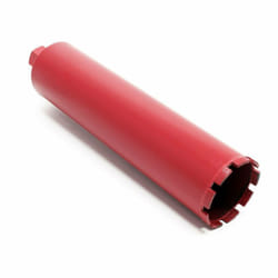 Helloshop26 - Couronne diamant pour carotteuse maçonnerie béton forage à sec et humide trépan diamètre 102 mm