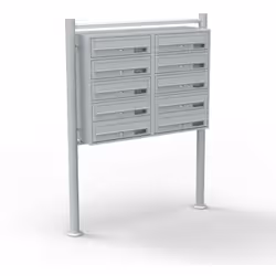 Dimensions par compartiment: 360 x 270 x 100mm Dimensions fente à lettres: 325 x 30mm Dimensions de la boite aux lettres: 582 ...