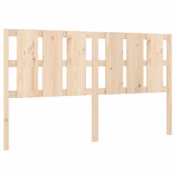 Tête de lit - Non spécifié - 1655x4x100 cm - Bois de pin massif - Style rustique - Couleur marron