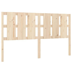 Tête de lit - Non spécifié - 1655x4x100 cm - Bois de pin massif - Style rustique - Couleur marron