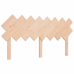 Tête de lit - Non spécifié - 1595x805 cm - Bois de pin massif - Style rustique - Couleur marron