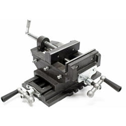 Helloshop26 - tau de fraisage 2 axes 150 mm perceuse à tarauder table croisé établi machine