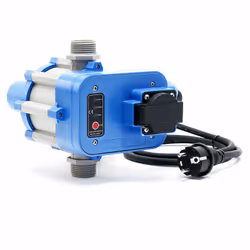 Un pressostat EPC 1.1 avec prise et câbles intégrés pour garantir une pression d'eau constante lors de l'utilisation des inst ...