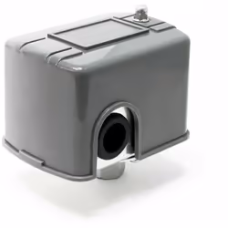 Vous recevrez un pressostat mécanique tel qu'on l'utilise dans les installations d'eau domestique et pour les pompes de jardi ...
