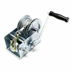 Helloshop26 - Treuil manuel de halage 900kg 10 m 4:1/8:1 outils garage atelier bricolage