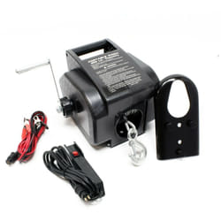 Helloshop26 - Treuil électrique 12 volts traction jusqu'à 2267 kg treuil à câble manivelle
