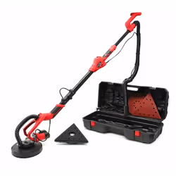 La ponceuse de plafond accompagnée de divers accessoires constitue l’outil parfait pour tous vos travaux de rénovation et tra ...