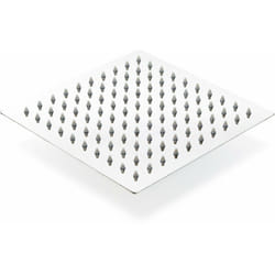 Helloshop26 - Pommeau de douche carré pomme jet de pluie tête douche 20 x 20cm acier inoxydable
