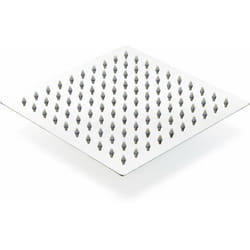 Helloshop26 - Pommeau de douche carré pomme jet de pluie tête douche 40 x 40 cm acier inoxydable
