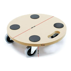 Helloshop26 - Chariot de transport à roulettes pour meuble plaque mdf 38 cm 250 kg