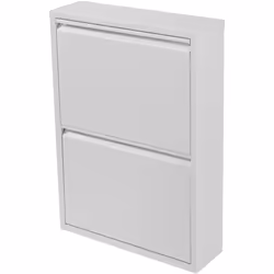 Meuble à chaussures Assurez un rangement optimal à vos chaussures dans ce meuble de stockage design. Son montage au mur est s ...