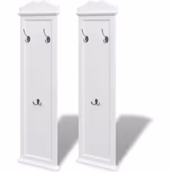 Combinant un attrait esthétique avec une fonctionnalité pratique, ces porte-manteaux de style baroque sont idéaux pour une ut ...