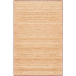 Décoshop26 - Tapis en bambou 100 x 160 cm Marron DEC023991