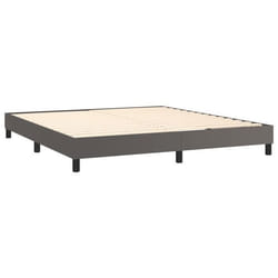 Sommier - TDL - 180x200 cm - Gris - 2 places - A lattes - Montage facile