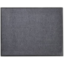 Tapis d'entrée paillasson PVC Gris 120 x 180 cm DEC023124