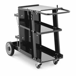 Chariot poste a souder 75 cm noir