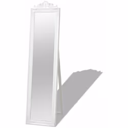 Ce miroir magnifique sur pied, avec son cadre ornementé, créera une atmosphère baroque dans votre couloir, chambre, dressing, ...