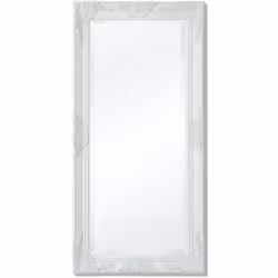 Ce miroir mural magnifique avec son cadre ornementé créera une atmosphère baroque dans votre salle de bain ou dressing. Ce mi ...