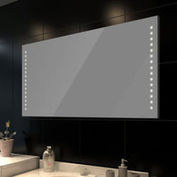 Miroir de salle de bain avec lumières led 100 x 60 cm DEC022628