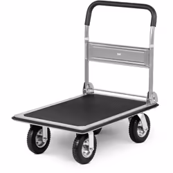 Le chariot de manutention avec capacité de charge de 300 kg: un outil de transport robuste et pliable Qu'il s'agisse de gros  ...