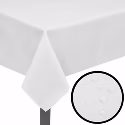 Cette nappe de table exquise et élégante non seulement ajoutera une touche élégante à notre table, mais aussi protège votre n ...