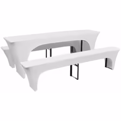 Ce set de nappe sur mesure séra idéal pour les réceptions, les mariages, les banquets et tous les types de soirées. Il peut ê ...