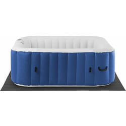 Spa gonflable 6 places - 900 litres - 130 buses - coloris bleu foncé/blanc