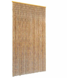 Rideau de porte contre insectes Bambou 100 x 220 cm DEC022198