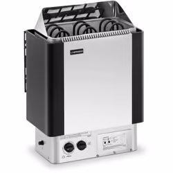 Un poêle pour sauna élégant de 4,5 kW avec lequel vous ne manquerez pas d’avoir chaud ! Le poêle électrique de la palette d’é ...