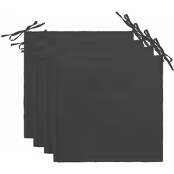 Rendez vos chaises de jardin plus confortables tout en ajoutant une touche de couleur grâce à cet ensemble de 4 coussins de c ...