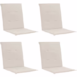 Rendez vos chaises de jardin plus confortables tout en ajoutant une touche de couleur grâce à cet ensemble de 4 coussins de c ...