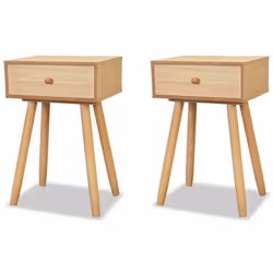 Nos tables de chevet de haute qualité au design rétro sophistiqué seront un excellent ajout à votre chambre à coucher ou à vo ...